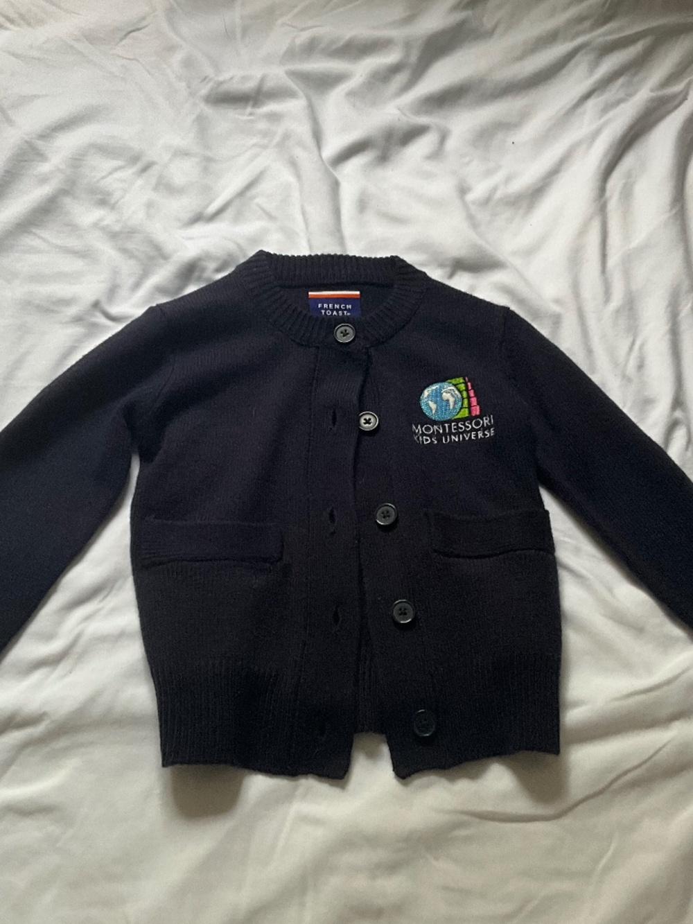 Girls Uniform Cardigan w/ MKU logo Sz 3t